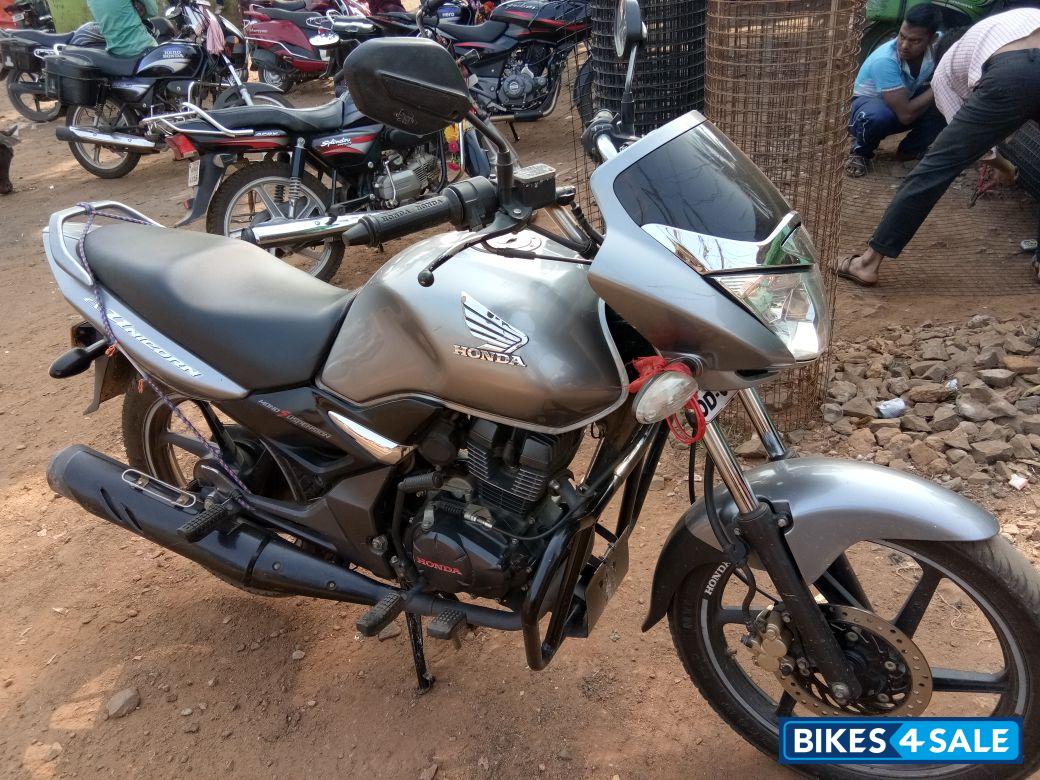 Silver Honda CB Unicorn