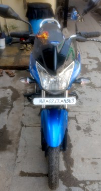Blue Bajaj Discover 125 ST