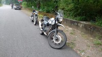 White Royal Enfield Himalayan