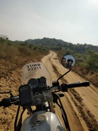 White Royal Enfield Himalayan