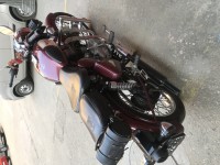 Maroon Royal Enfield Classic 350