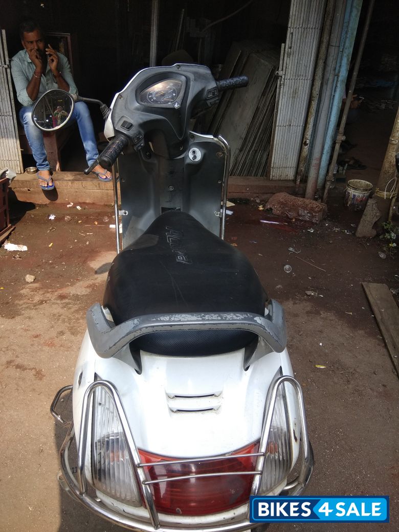 White Honda Activa