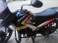 Black Red Mahindra Centuro NXT