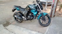 Turquoise Blue Yamaha FZ-S