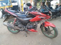 Red And Black Honda CBF Stunner