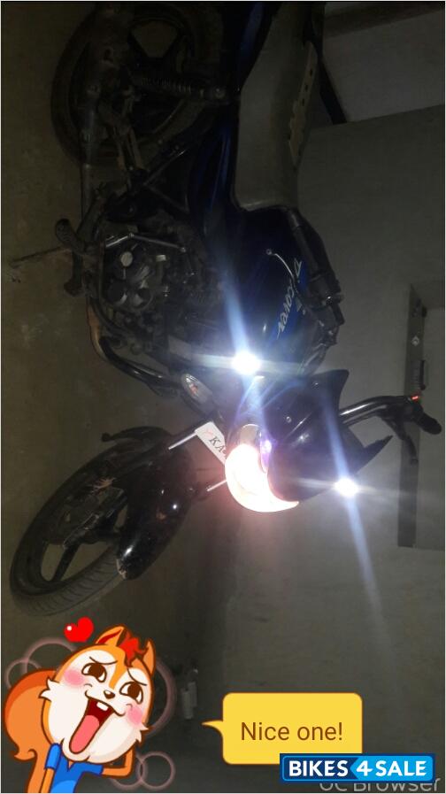 Black Bajaj Discover DTSi 150