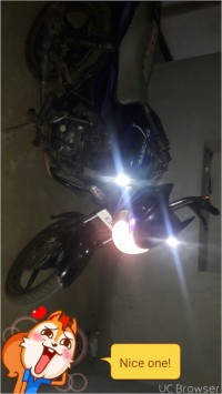 Black Bajaj Discover DTSi 150