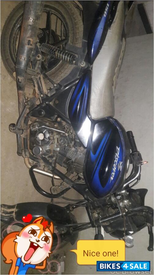 Black Bajaj Discover DTSi 150