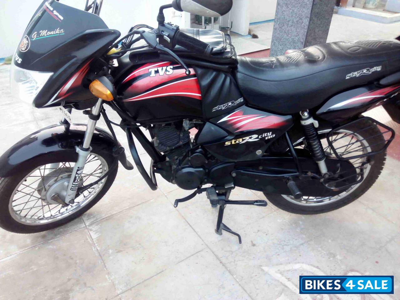 Block And Red TVS Star City