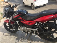 Black And Red Bajaj Pulsar 150 DTSi
