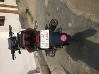 Black And Red Bajaj Pulsar 150 DTSi