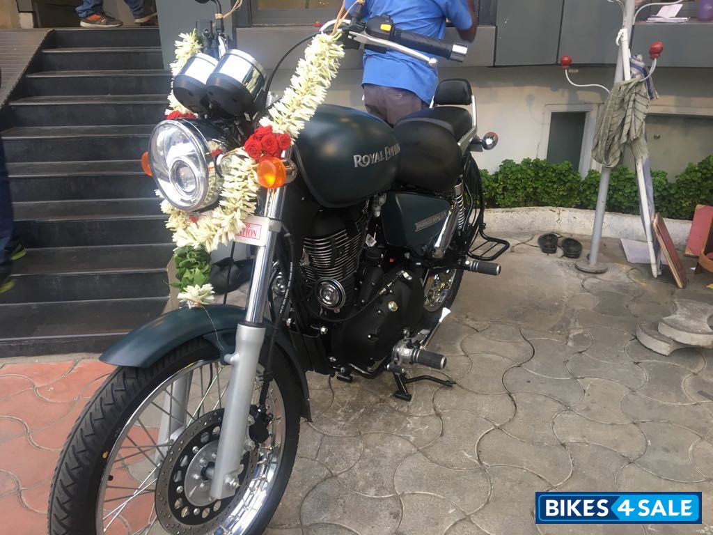 Asphalt Blue Royal Enfield Thunderbird TwinSpark 350