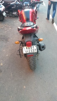 Red Yamaha Fazer