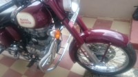 Maroon Royal Enfield Classic 350