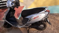 Silver TVS Scooty Zest