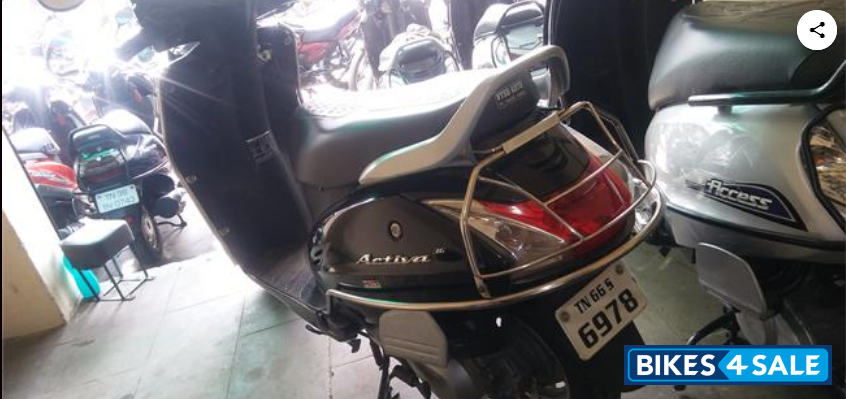 Black Honda Activa 3G