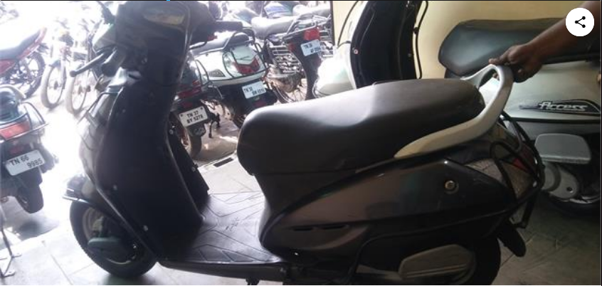 Grey Honda Activa 125