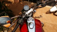 Red Bajaj Avenger 220 DTS-i