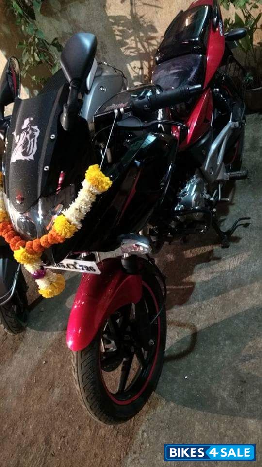 Red Black Bajaj Pulsar 220 DTSFi