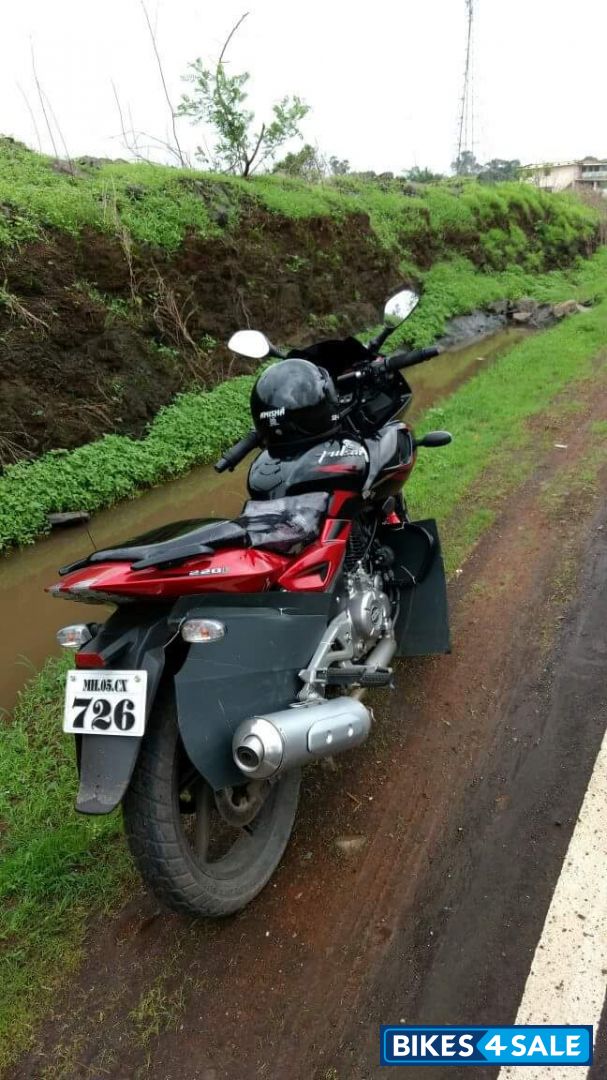 Red Black Bajaj Pulsar 220 DTSFi