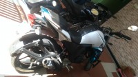 Bluish White Cocktail Yamaha FZ-S FI V2