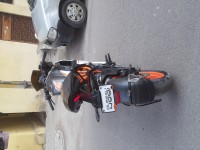 White & Orange KTM RC 390