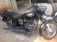 Black Royal Enfield Bullet Electra Twinspark