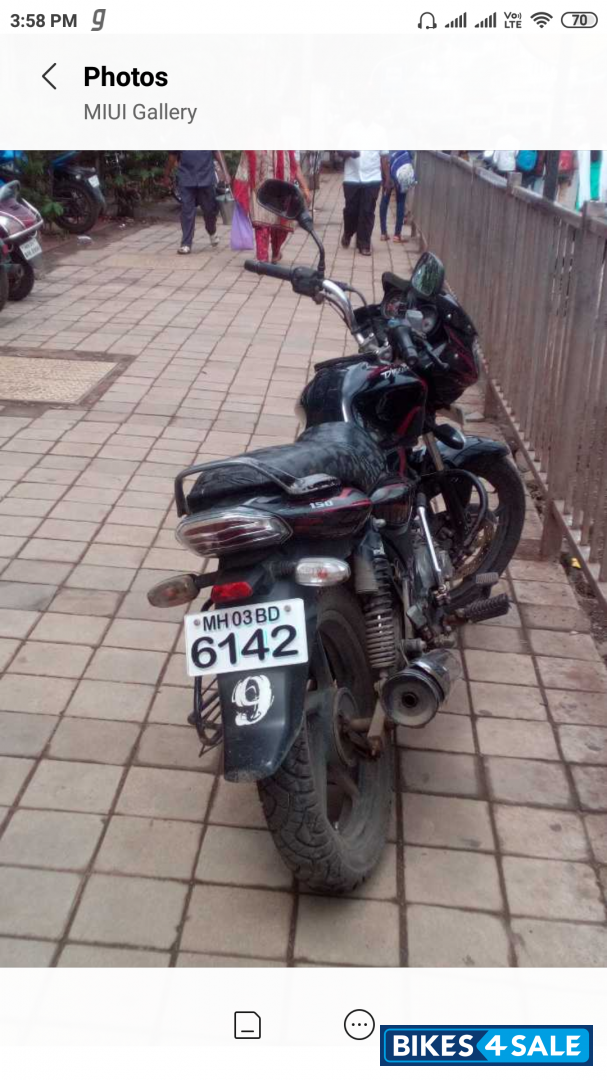 Black, Violate Bajaj Discover 150 S
