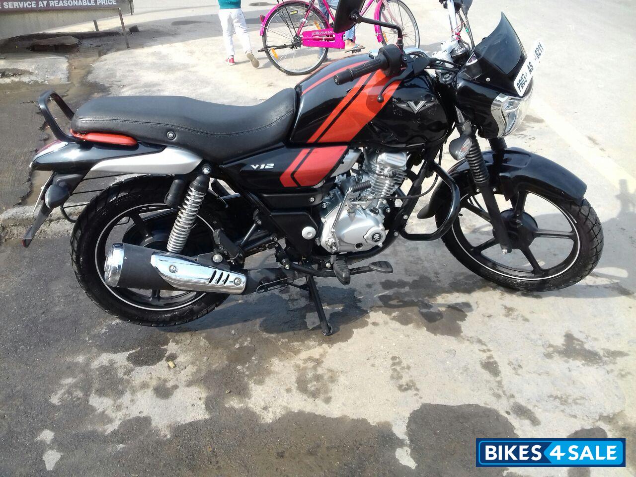 Red Black Bajaj V12