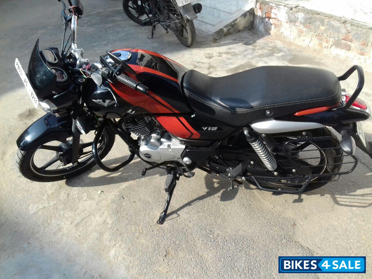Red Black Bajaj V12