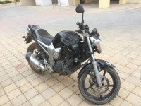 Black Yamaha FZ