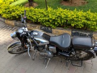 Black Royal Enfield Classic Chrome