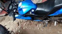 Blue Suzuki GS 150R