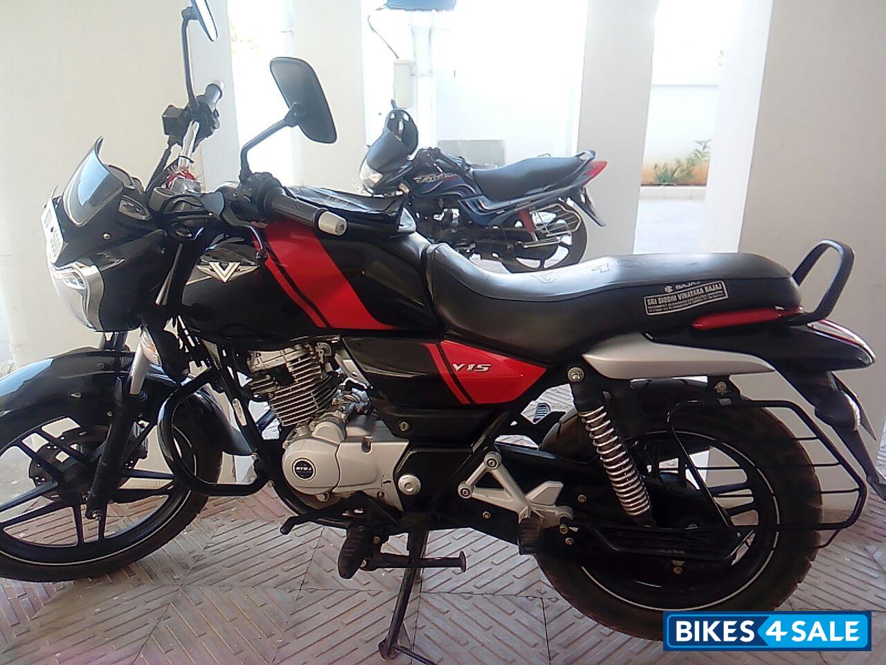 Ebony Black Bajaj V15