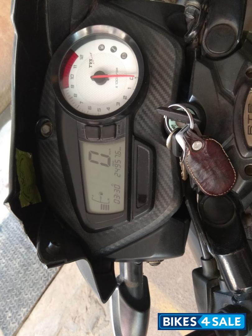 Grey-black TVS Apache RTR 160