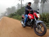 Red W Grey Yamaha FZ-S