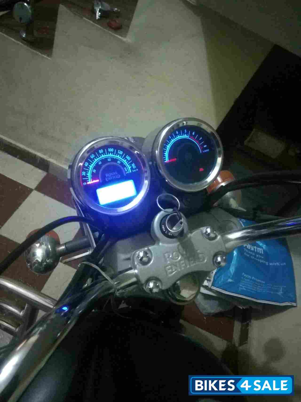 Marine Blue Royal Enfield Thunderbird 350