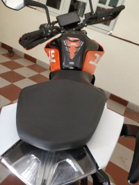 Orange KTM Duke 390