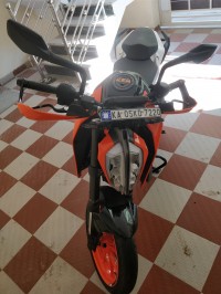 Orange KTM Duke 390