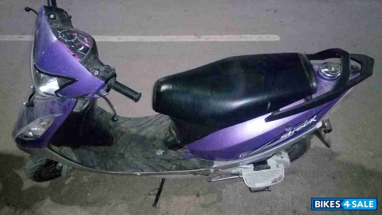 Mauve TVS Scooty Streak