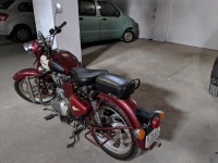 Maroon Royal Enfield Classic 350