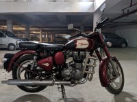Maroon Royal Enfield Classic 350