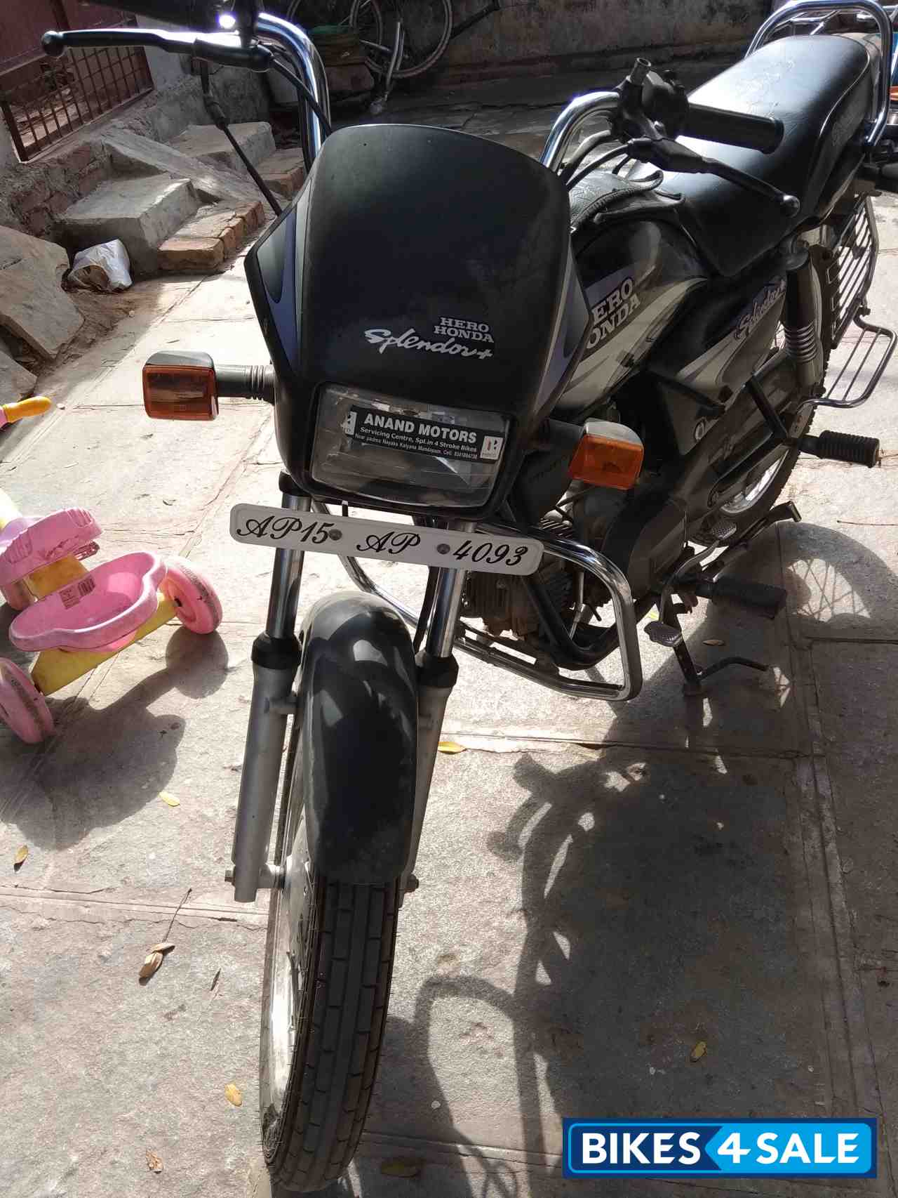 H.blue Hero Splendor Plus