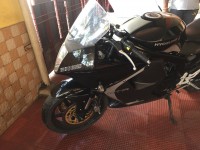 Black Hyosung GT250R