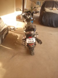 Blue Bajaj Discover DTSi 150