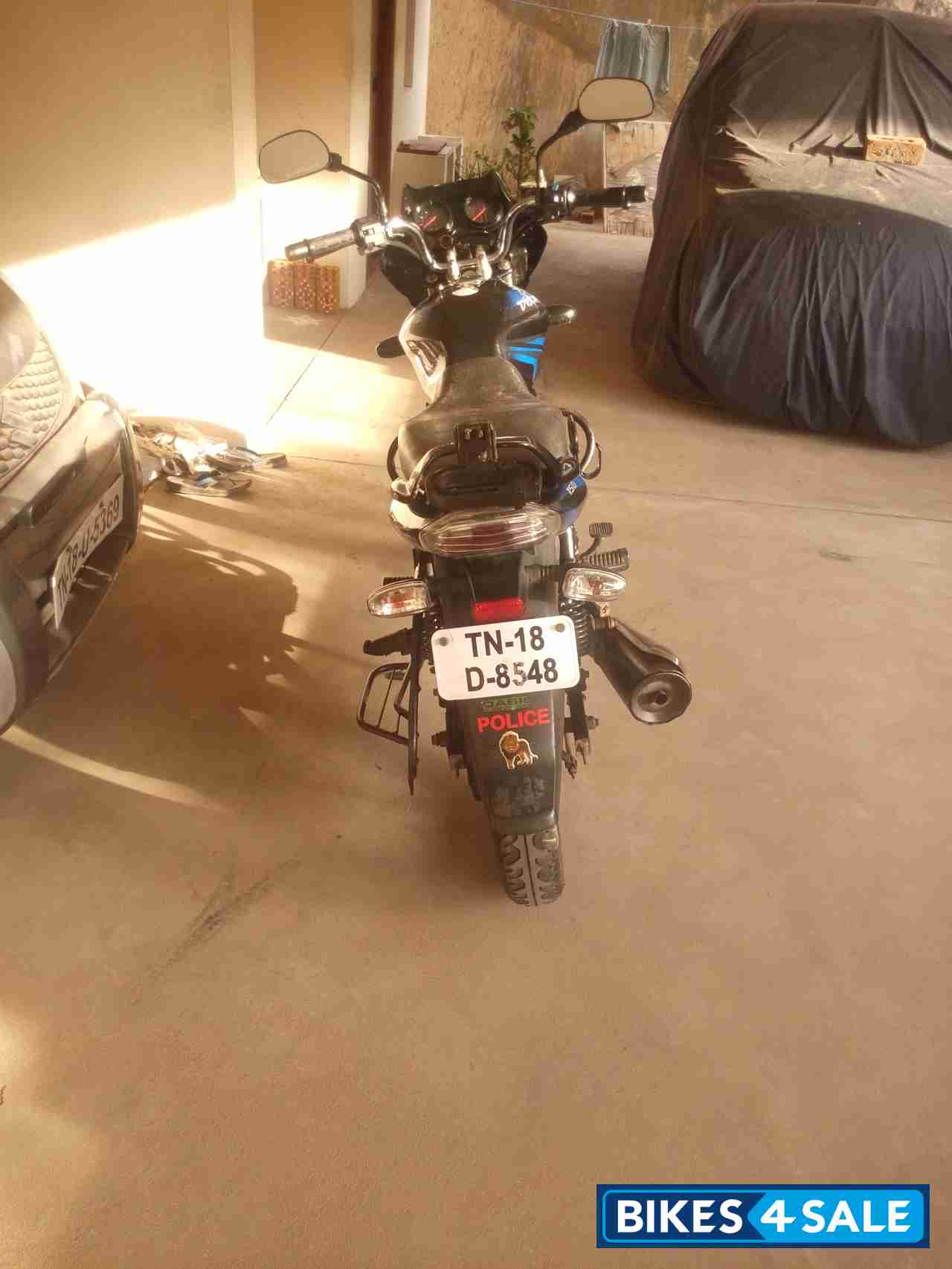 Blue Bajaj Discover DTSi 150 Blue Bajaj Discover DTSi 150