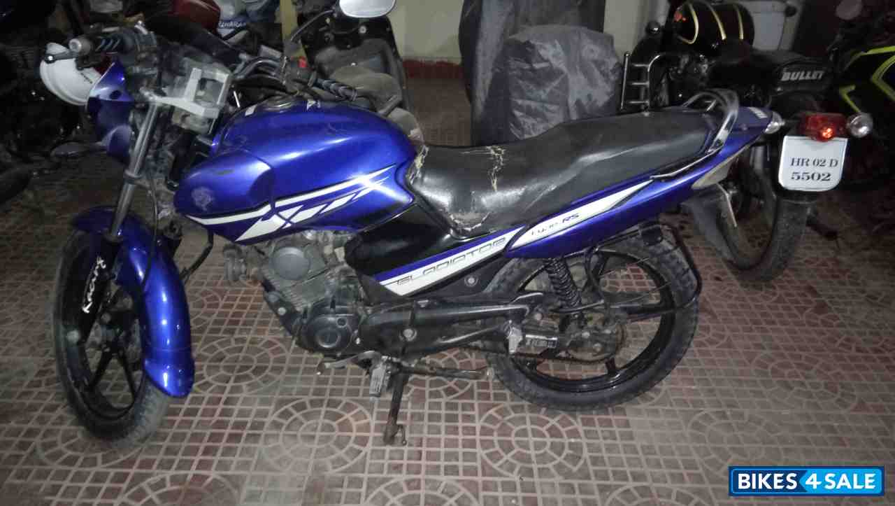 Blue Yamaha Gladiator