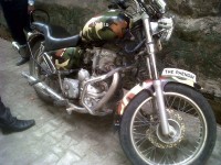 Army Green Royal Enfield Thunderbird 350