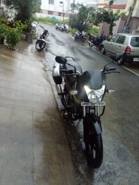 Black With Gold Ribs Mahindra Centuro