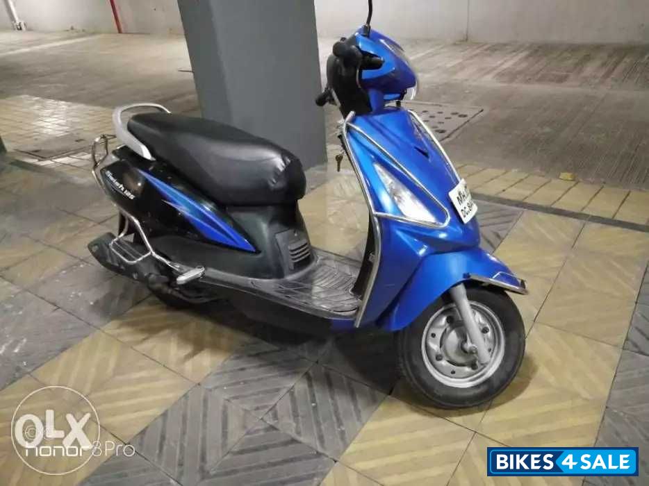 Blue Black Suzuki Swish